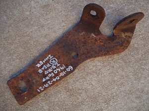 1958 1960 Ford Thunderbird rear bumper bracket