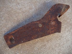 1958 1960 Ford Thunderbird rear bumper brackets