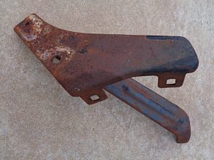 1967 Mercury Comet front bumper brackets