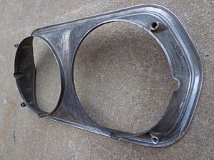 1972 Ford Torino headlight bezel