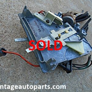 1973 Oldsmobile heater control switch assembly