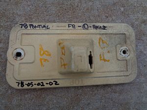 1978 1979 1980 Pontiac Firebird side marker light