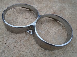 1962 1963 Lincoln Continental headlight bezel