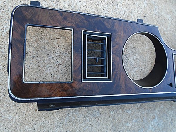 1978 Ford Fairmont Futura dash cluster bezel