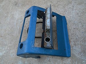 1956 Desoto center dash ashtray radio mount