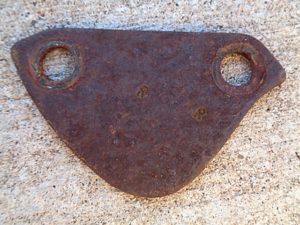 1961 Chevrolet Impala front bumper brackets