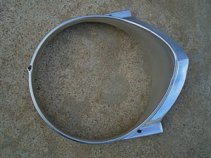 1961 Ford Falcon headlight bezel trim