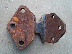 1961 Ford Galaxie Country Squire door hinge