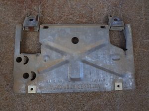 1980 Chevrolet Caprice Impala tag bracket