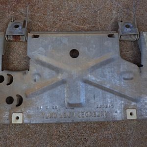 1980 Chevrolet Caprice Impala tag bracket