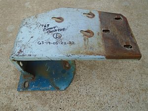 1963 Mercury Comet Ford Falcon convertible top mount bracket