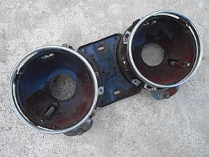 1964 Ford Galaxie headlight bucket assembly