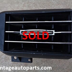 1968 Ford Galaxie RH outer dash AC vent register and connector assembly OEM