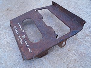 1969 Mercury Montego grille support bracket