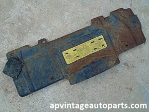 1966 Mercury Monterey radiator upper fan shroud finger guard