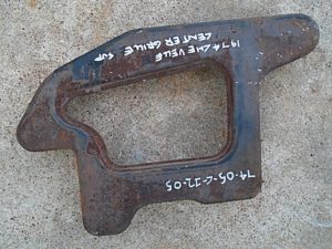 1974 Chevrolet center grille support bracket