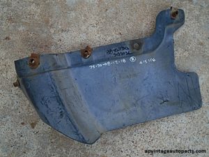 1975 Oldsmobile Delta 88 fender shield