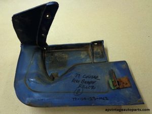 1977 Mercury Cougar rear bumper filler