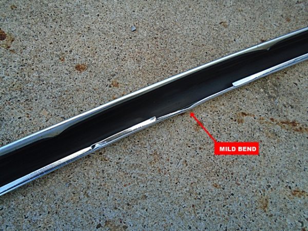 1979 Ford Fairmont Futura windshield molding