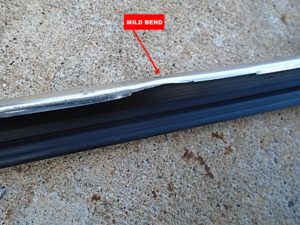 1979 Ford Fairmont Futura rear window trim molding