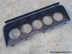 1979 Ford Thunderbird speedometer instrument dash bezel