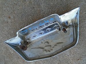 1964 1965 Ford F100 pickup truck hood emblem