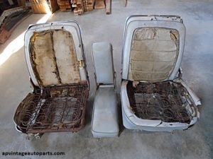 1966 AMC Rambler bucket seats console arm rest