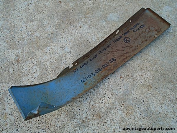 1967 Chevrolet Impala rear seat filler OEM