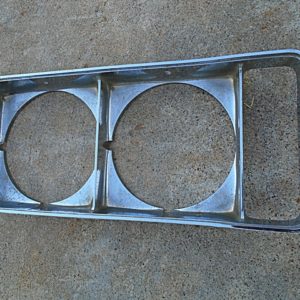 1975 Chevrolet Impala LH headlight bezel