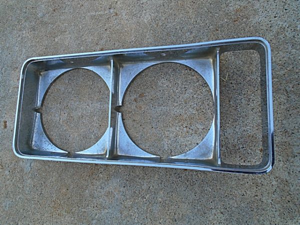 1975 Chevrolet Impala LH headlight bezel