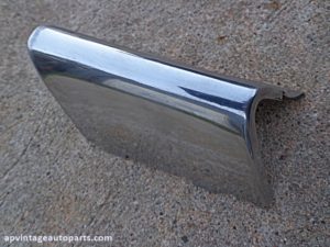 1958 Ford Thunderbird sail panel molding extension stainless