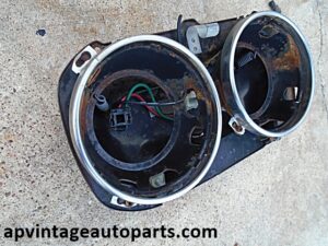1959 Ford Fairlane Galaxie headlight bucket assembly