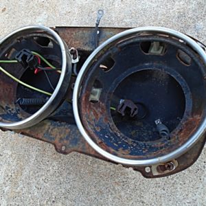 1959 Ford Fairlane headlight bucket assembly