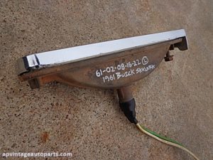 1961 Buick Skylark Special front turn signal lamp assembly