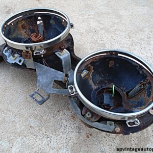 1962 Ford Galaxie headlight bucket housing