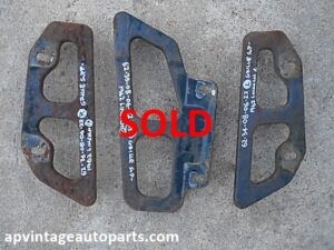 1962 Lincoln Continental grille support brackets