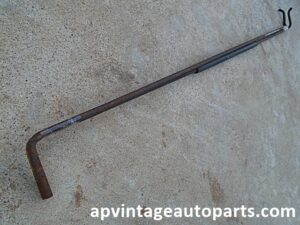 1962 Lincoln Continental hood hinge torsion spring rods