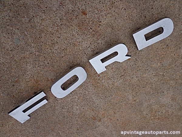 1965 Ford F100 Truck Header Panel Grille Script - AP Vintage & Classic ...
