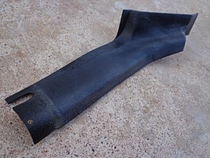 1973 Ford Maverick Grabber rear package tray molding