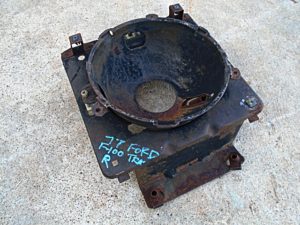 1977 Ford pickup headlight bucket assembly