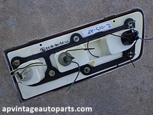 1978 Pontiac Sunbird tail light