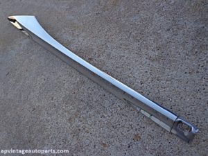 1962 Mercury Comet quarter panel end molding trim