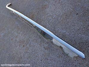 1967 Pontiac Catalina fastback exterior post molding