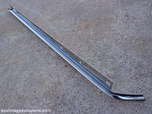 1967 Pontiac Catalina fastback exterior post molding