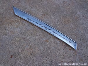 1958 Ford Fairlane trim molding parts