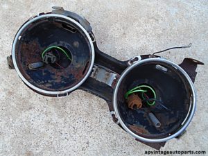 1961 Ford Galaxie headlight bucket