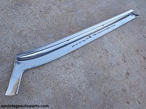 1962 Lincoln Continental windshield trim molding