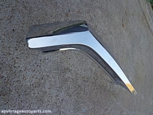 1964 Mercury Monterey rear window trim molding