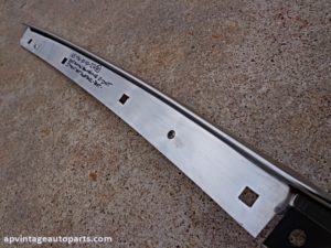 1965 GM Pontiac Chevrolet windshield post molding trim