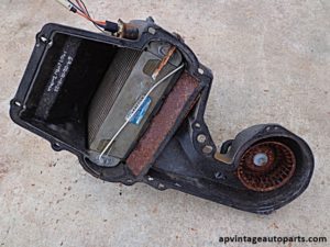 1969 Chevrolet Impala firewall AC heater blower housing assembly